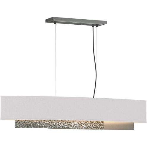 Oceanus 4 Light 42 inch Vintage Platinum Pendant Ceiling Light in Flax