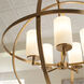 Alturas 5 Light 27.25 inch Satin Brass Chandelier Ceiling Light