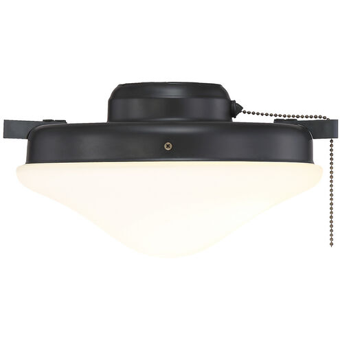 Traditional LED Matte Black Ceiling Fan Light kit