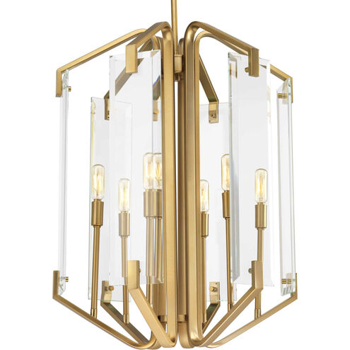Cahill 6 Light 18 inch Brushed Bronze Pendant Ceiling Light, Design Series
