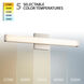 Slim LED 24 inch Brushed Nickel Bath Vanity Light Wall Light