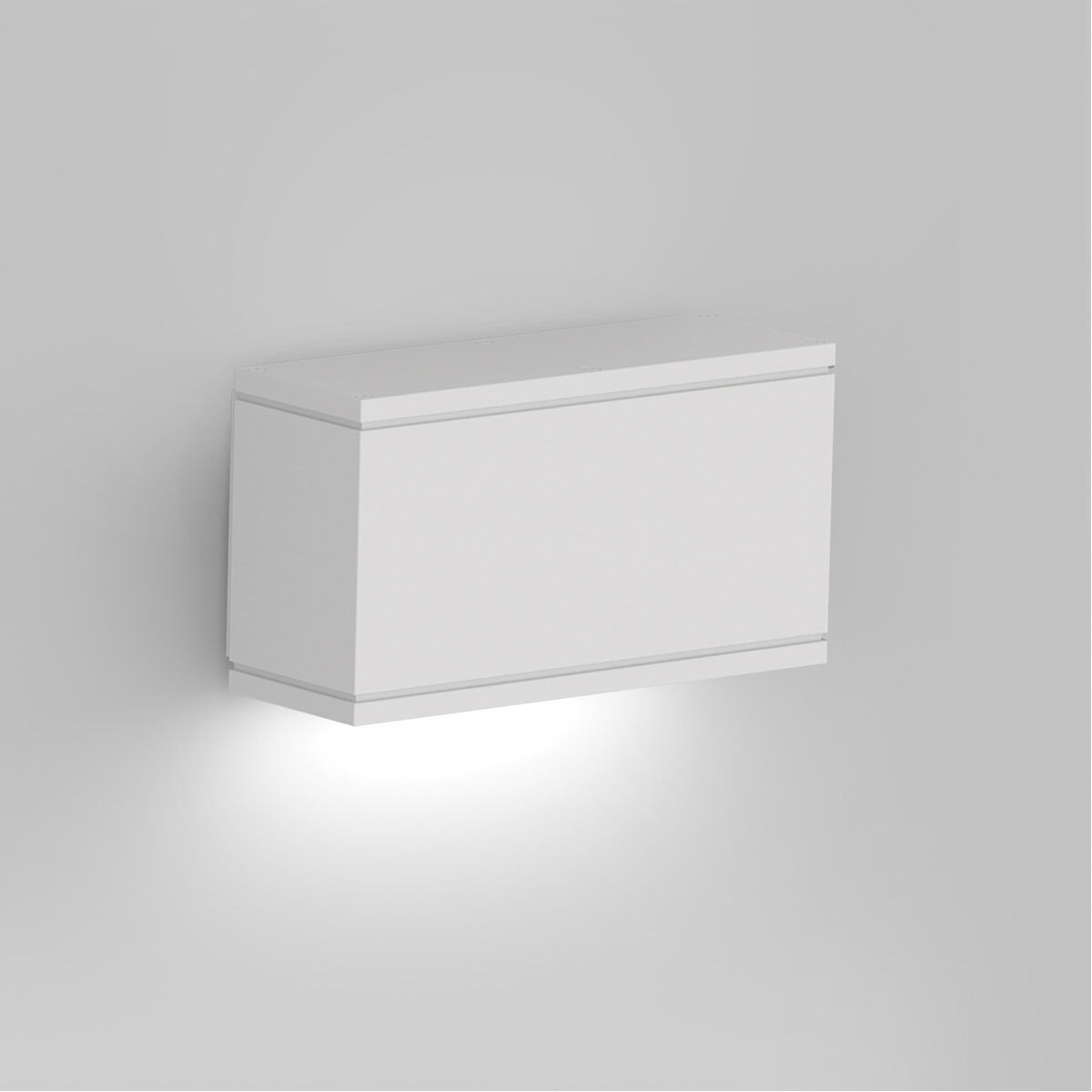 Rubix LED 5.37 inch White Outdoor Wall Light