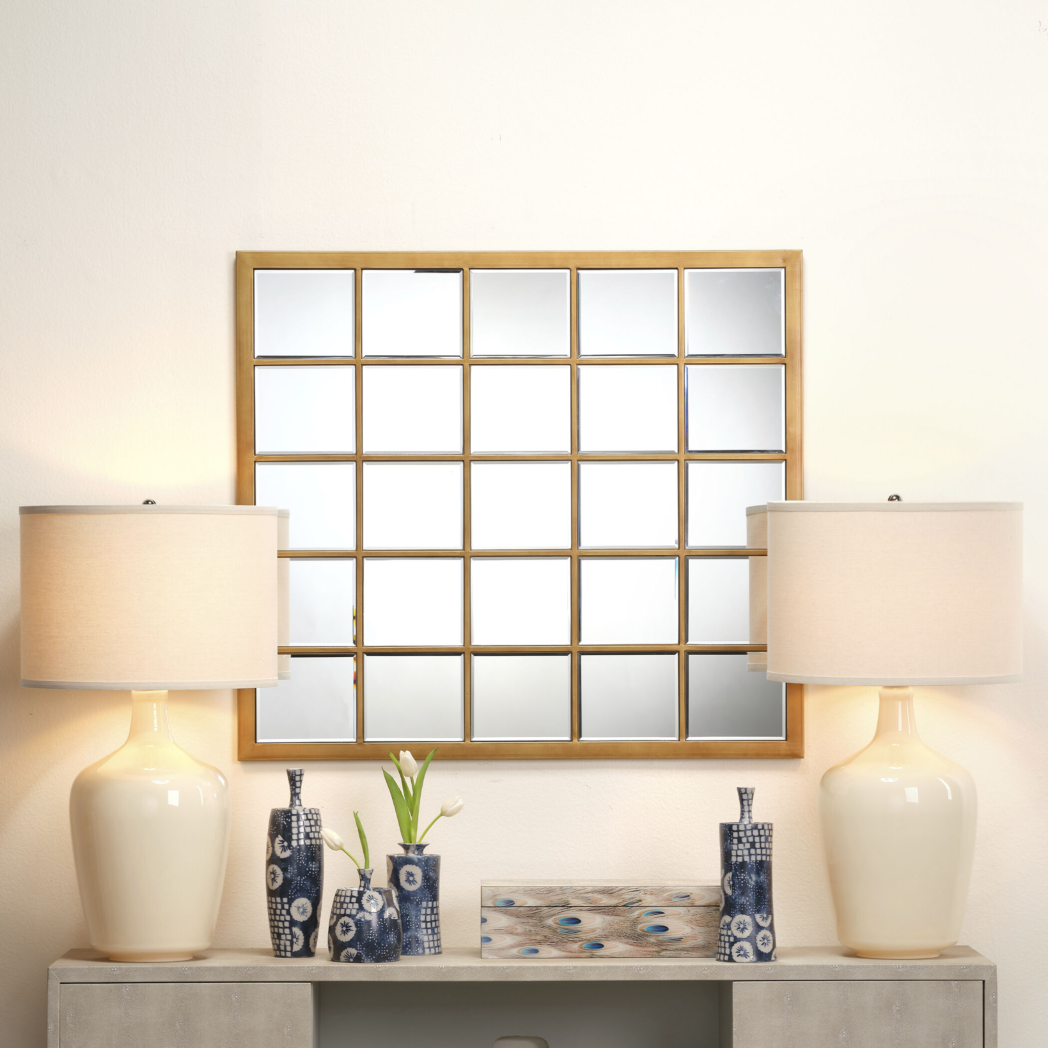 Plume 17.25 inch White Box