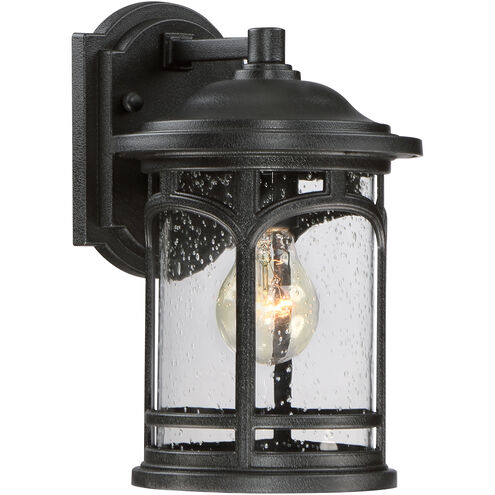 Marblehead 1 Light 11 inch Mystic Black Outdoor Wall Lantern
