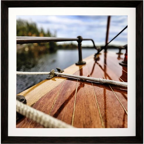 Waterside Collection Brown Framed Art