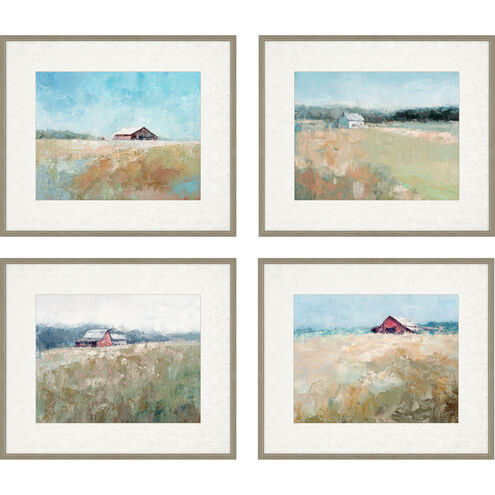 Scenic Collection Blue Framed Art