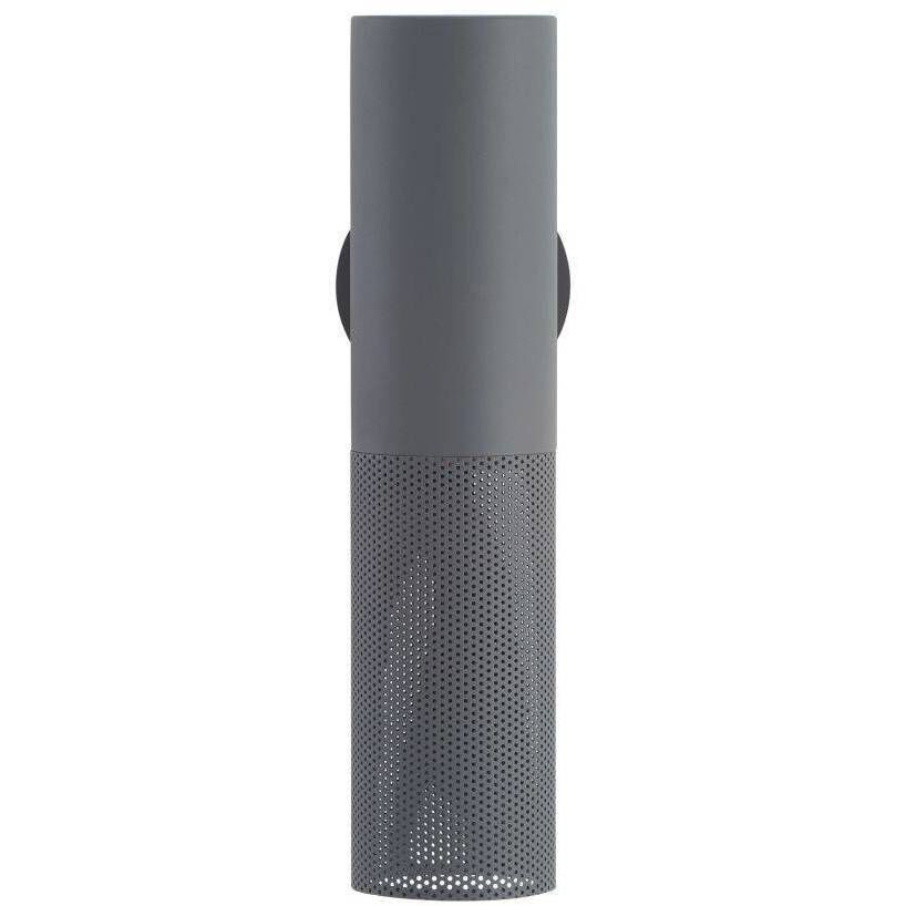 Punch 1 Light 18 inch Marine Grade Aged Graphite Outdoor Sconce, Small