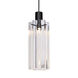 Ice 7 LED Black Pendant Ceiling Light