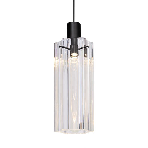 Ice 7 LED Black Pendant Ceiling Light