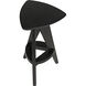 Twist 26.5 inch Charcoal Black Counter Stool