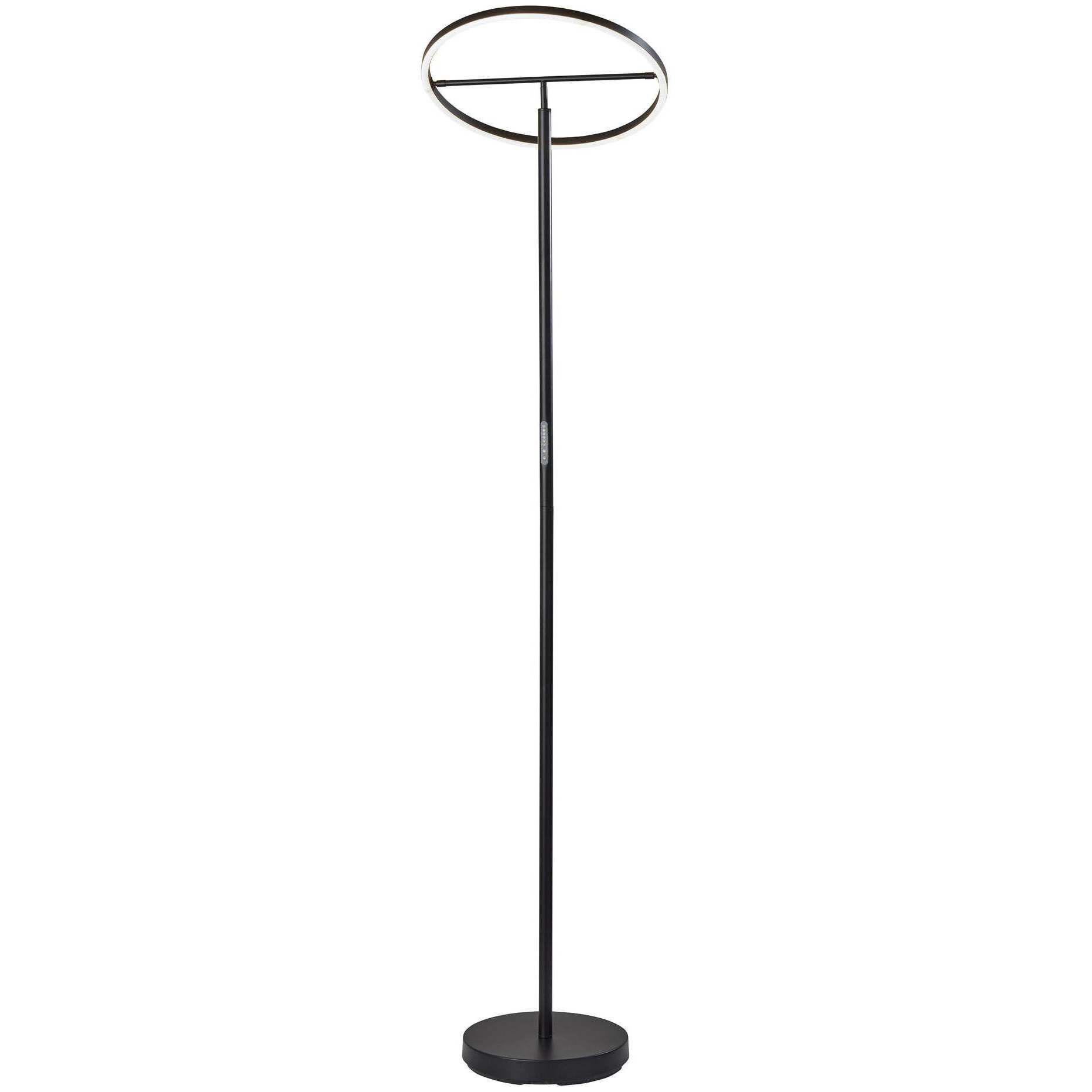 Falcon 70 inch 28.00 watt Black Floor Lamp Portable Light, with Smart Switch