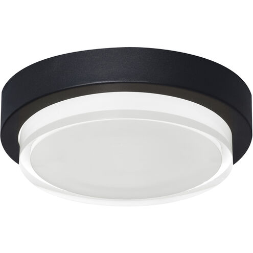 Elm LED 11 inch Black Outdoor Flush Mount