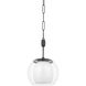 Clementon 1 Light 11 inch Distressed Bronze Pendant Ceiling Light