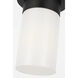 Drew & Jonathan Archer 1 Light 4 inch Midnight Black Flush Mount Ceiling Light