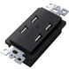 Outlet 5 Black Module, USB