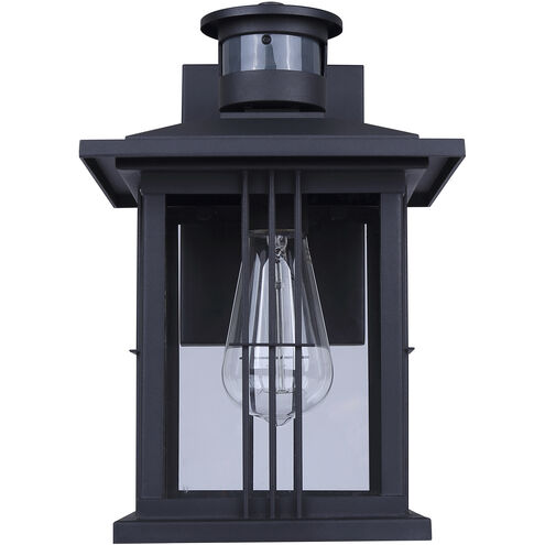 Grant 1 Light 12 inch Black Outdoor Wall Lantern