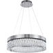 Canada LED 24 inch Chrome Chandelier Ceiling Light