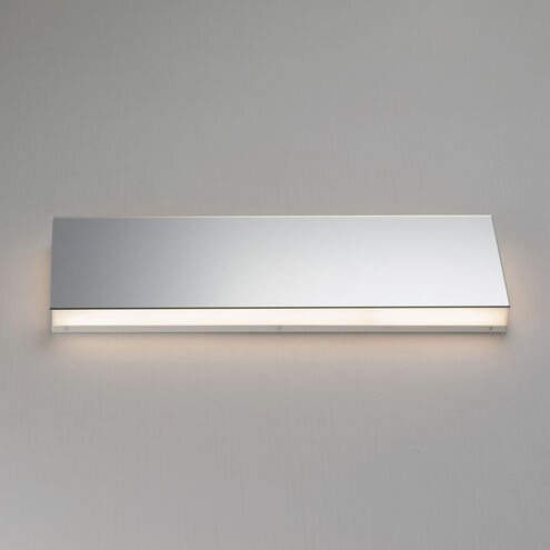 Embosse LED 24 inch Polished Chrome Bath Vanity Light Wall Light