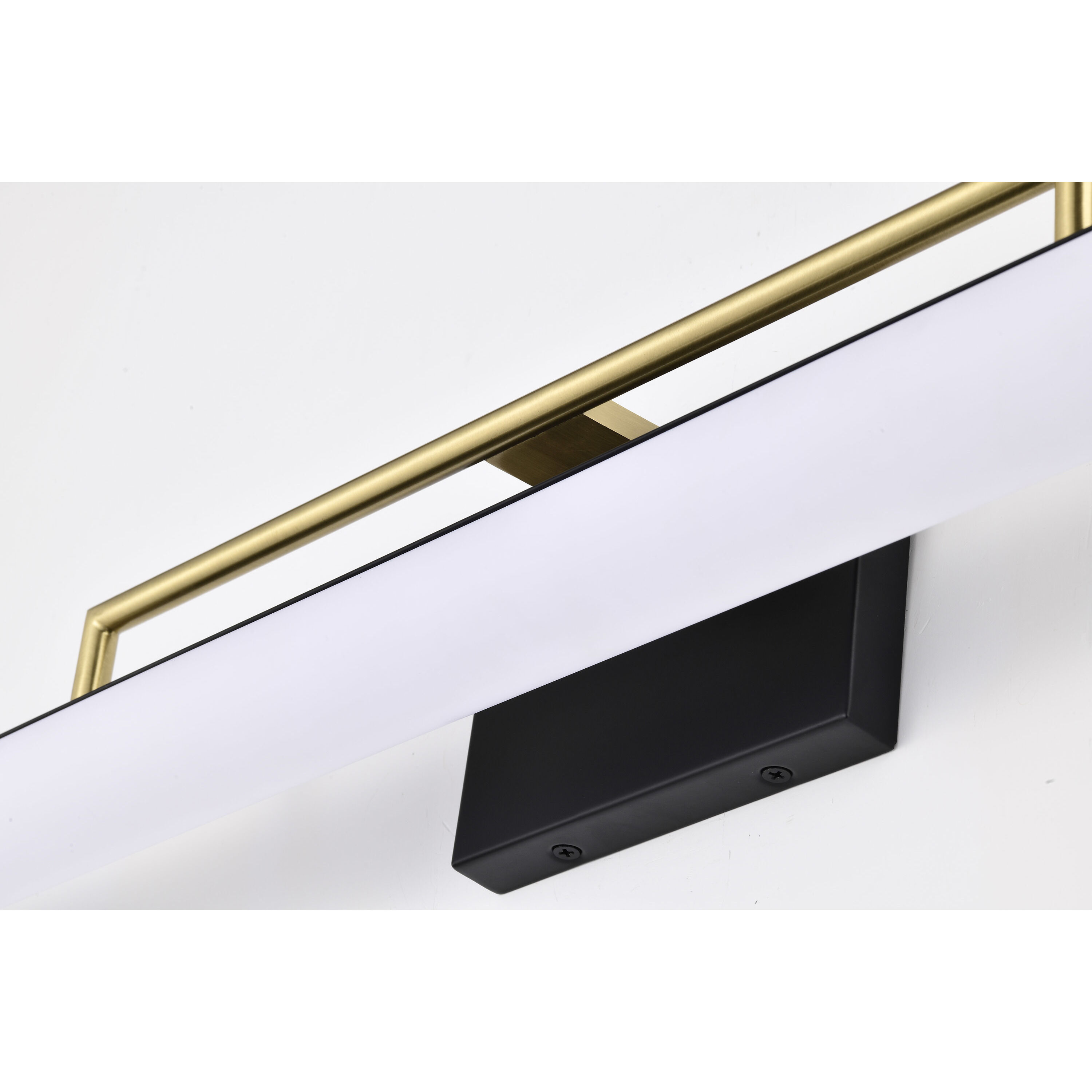 Solano LED 36 inch Matte Black Bath Vanity Light Wall Light