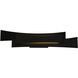 Candora LED 24 inch Black Vanity Light Wall Light
