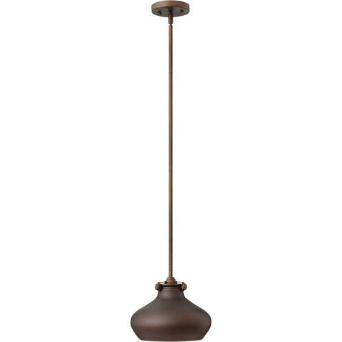 Congress 1 Light 10 inch Oil Rubbed Bronze Mini-Pendant Ceiling Light