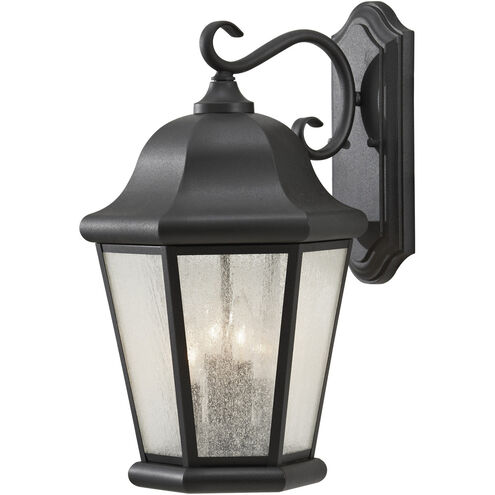 Martinsville 4 Light 20 inch Black Outdoor Wall Lantern, Extra Large