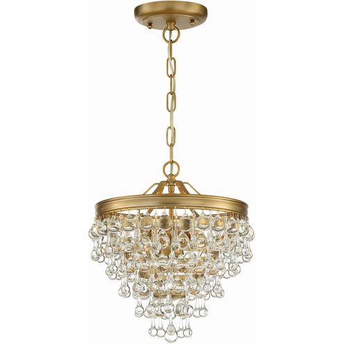 Calypso 3 Light 13.00 inch Mini Chandelier