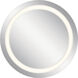 Ohio 33.5 X 33.5 inch Unfinished Wall Mirror, Backlight