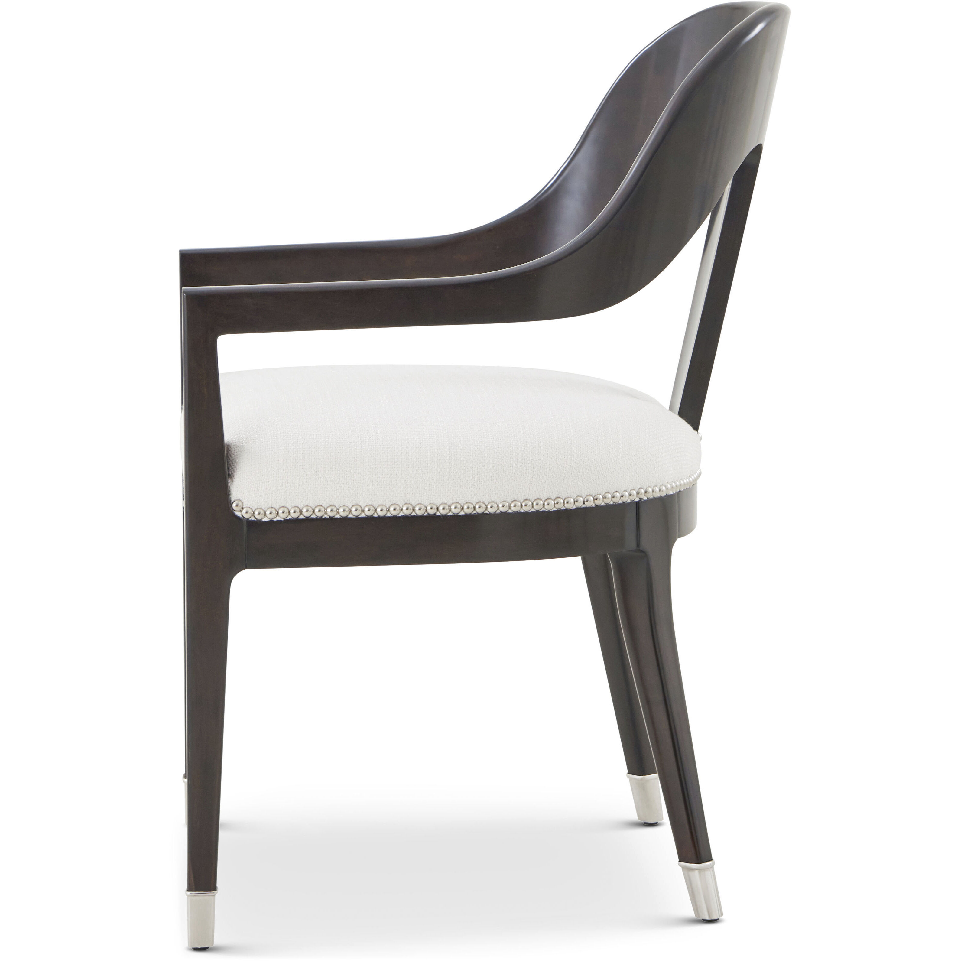 Spencer London Fulham Dining Armchair, Wooden, Upholstered