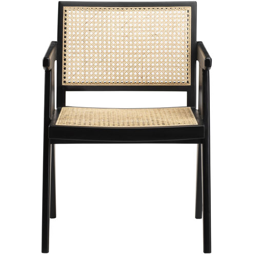Hague Upholstery: Wheat; Base: Black Dining Chair