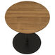 Ford 20 X 20 inch Gold Teak Side Table, Small