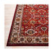 Serapi 67 X 47 inch Red and Brown Area Rug, Polypropylene