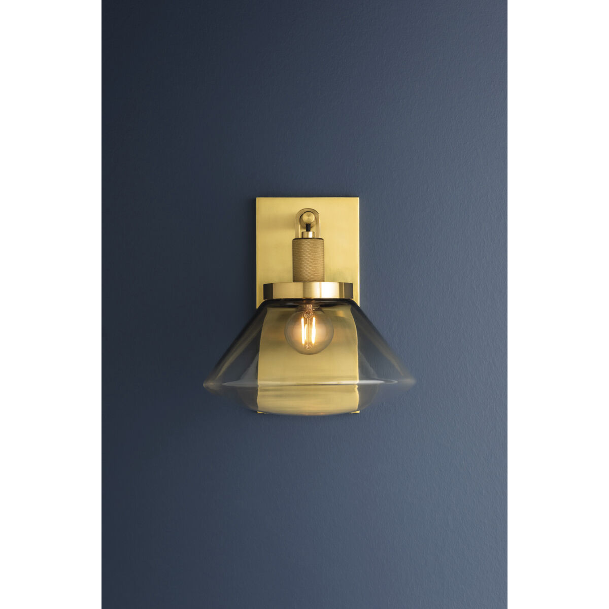 Mendon 1 Light 8.5 inch Aged Brass Wall Sconce Wall Light