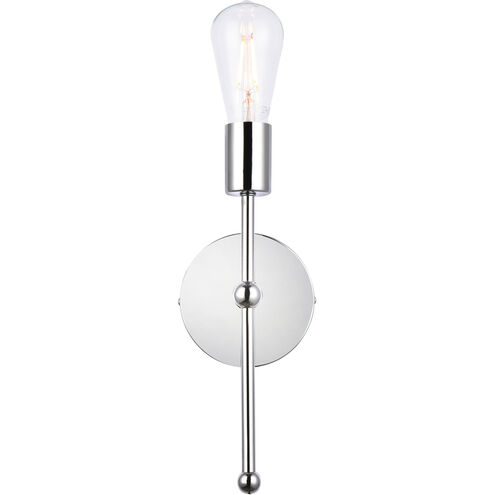 Keely 1 Light 5 inch Chrome Bath Sconce Wall Light
