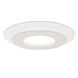 Offset LED 20 inch Textured White Surface Mount Ceiling Light in 3500K