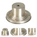 Outdoor Pier Mount Adapters Brushed Nickel Outdoor Pier Mount Adapters