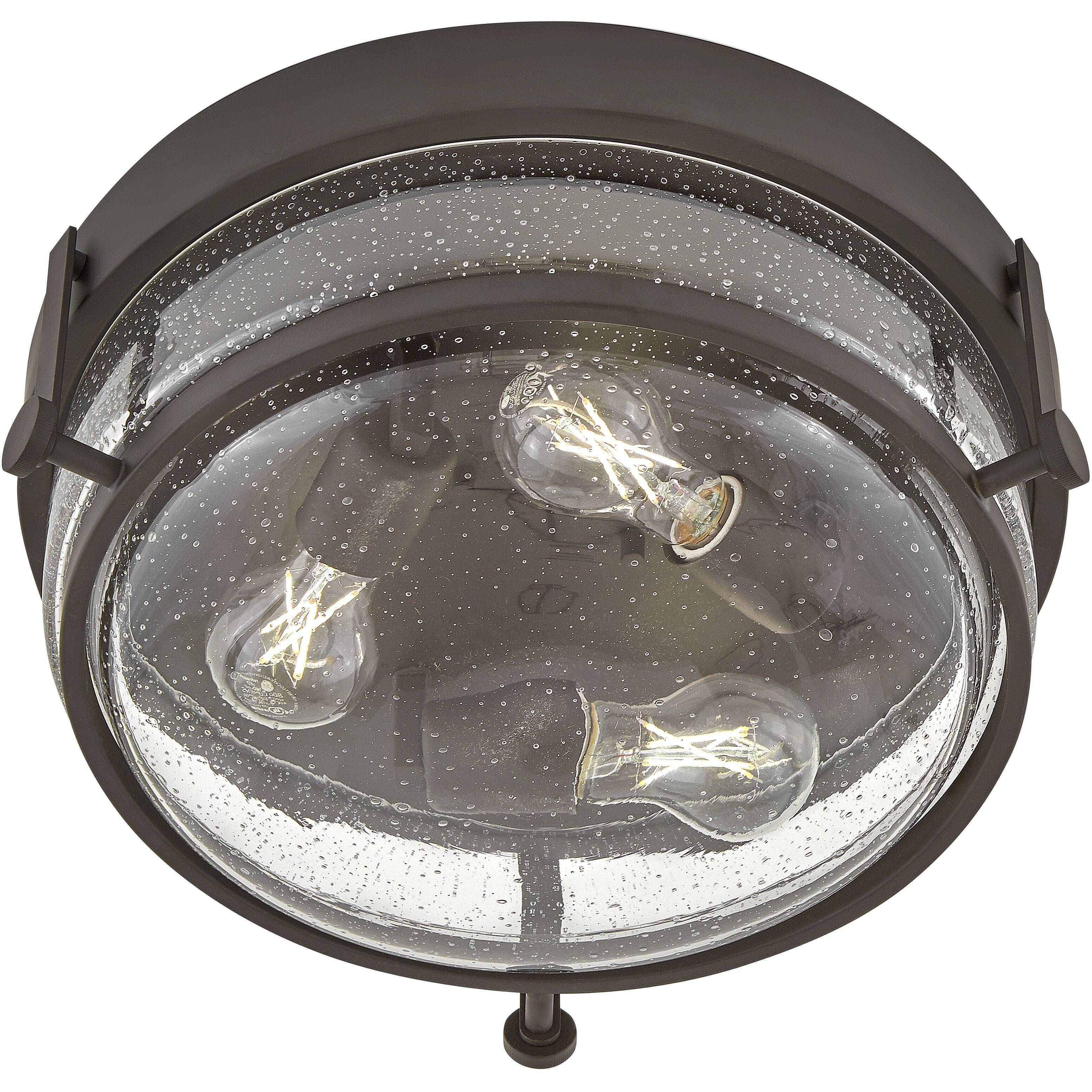 Harper 3 Light 15.75 inch Oil Rubbed Bronze Indoor Flush Mount Ceiling Light