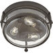 Harper LED 15.75 inch Oil Rubbed Bronze Indoor Flush Mount Ceiling Light