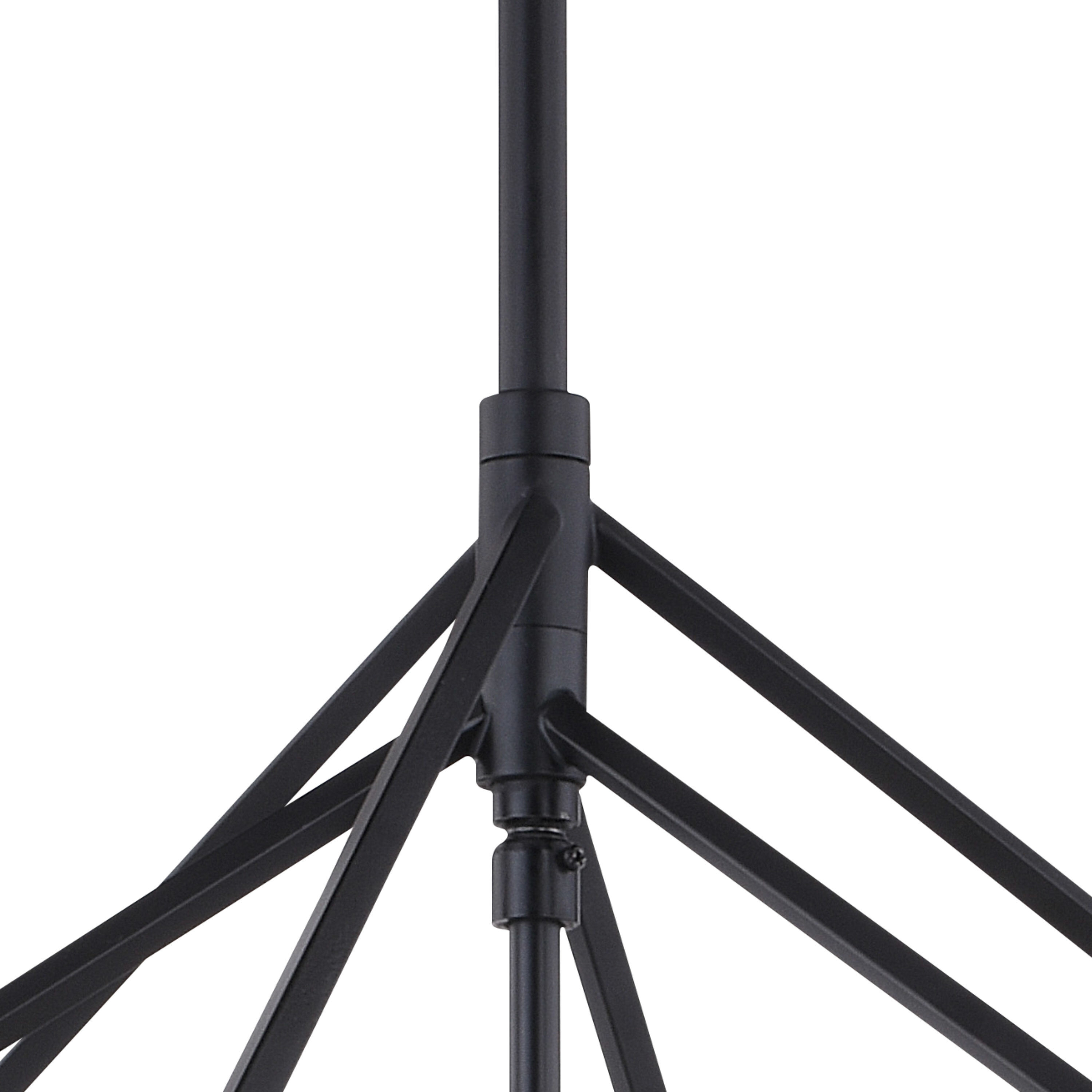 Rad LED 23.5 inch Black and Natural Brass Pendant Ceiling Light