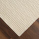 Natural Luxe 36 X 24 inch White/Ivory Rug in 2 x 3