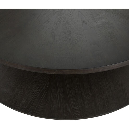 Reid 57 X 57 inch Cerused Forest Black Coffee Table