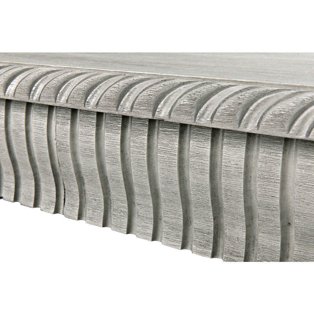 Portuguese 72 X 32 inch Distressed Grey Desk