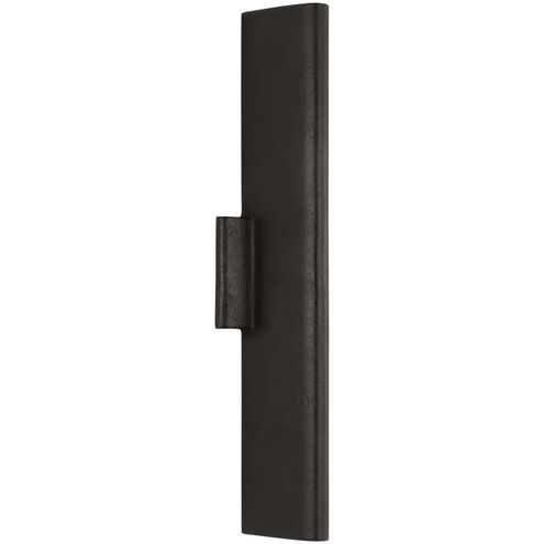 Kelly Wearstler Lotura LED 4.5 inch Museum Black Sconce Wall Light