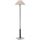 J. Randall Powers Asher 46 inch 6.50 watt Bronze and Crystal Floor Lamp Portable Light in Bronze with Crystal