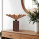 Furrow 13.5 inch 60 watt Peach Table Lamp Portable Light