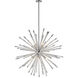 Soleia 12 Light 47.13 inch Chrome Chandelier Ceiling Light in 53