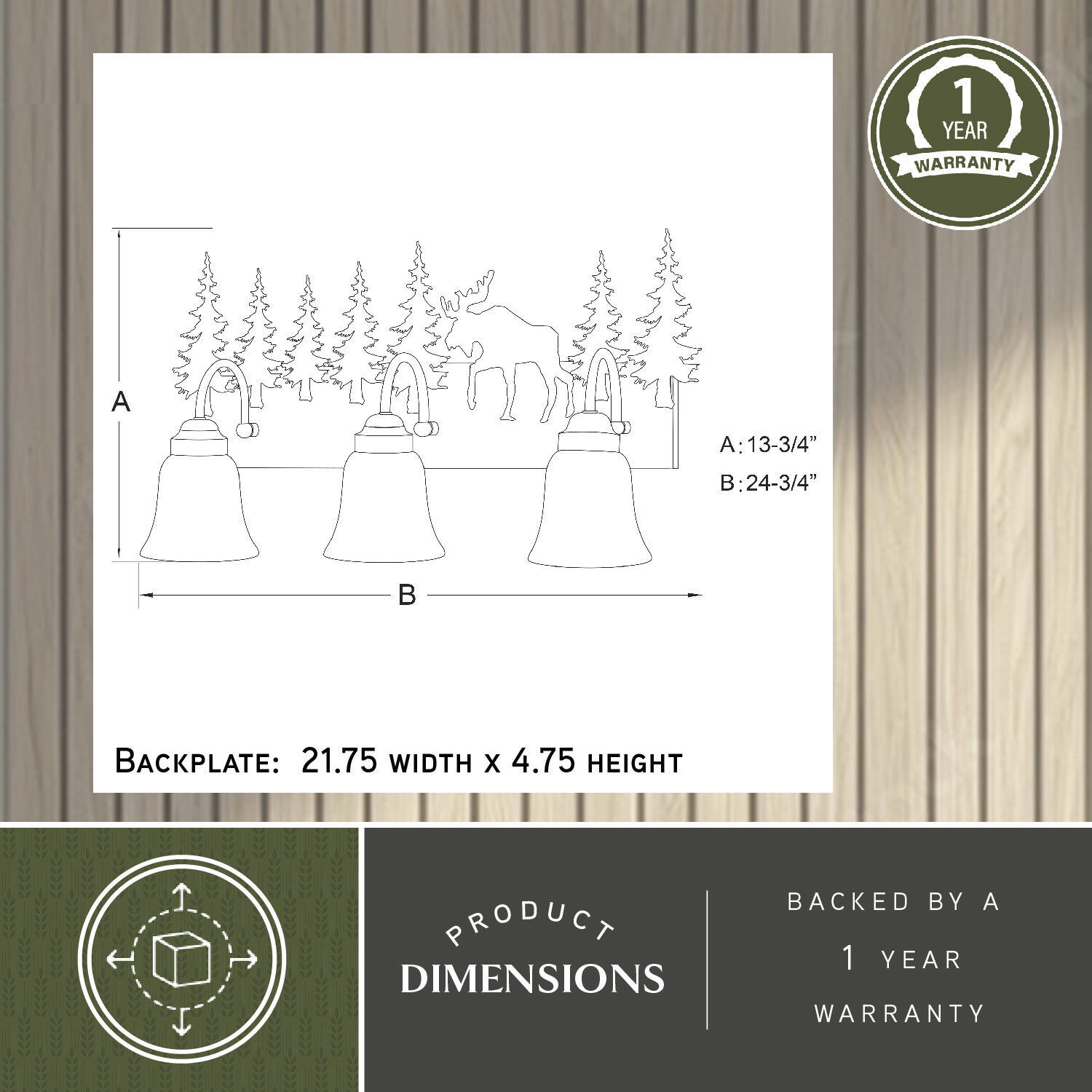 Yellowstone LED 24.75 inch Burnished Bronze Bathroom Light Wall Light