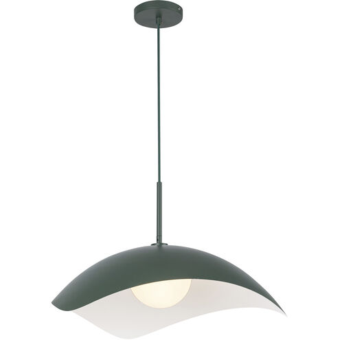Kirby 1 Light 22.25 inch Pine Green Pendant Ceiling Light