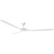 Maverick 88 inch Matte White Ceiling Fan