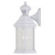 Auburn Textured White Outdoor Motion Sensor